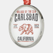Carlsbad Metalen Ornament (Links)