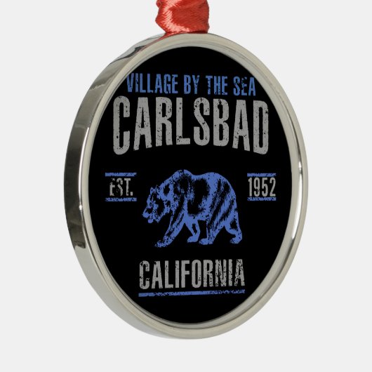 Carlsbad Metalen Ornament (Rechts)