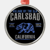 Carlsbad Metalen Ornament (Voorkant)