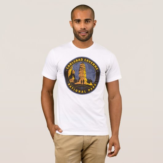 Carlsbad National Park T-shirt (Voorkant volledig)