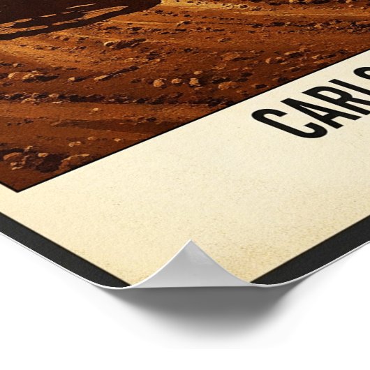  Carlsbad Raceway Motorcross Poster (Hoek)