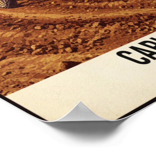  Carlsbad Raceway Motorcross Poster (Hoek)