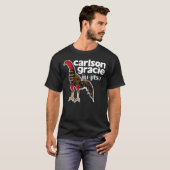 Carlson Gracie Team Logo Rooster Essential T-shirt (Voorkant volledig)