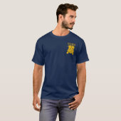 Carlsson auto body - goud t-shirt (Voorkant volledig)