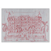 Carlton Hotel, Cannes, Frankrijk Snijplank (Voorkant)