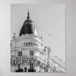 Carlton hotel in Cannes Poster