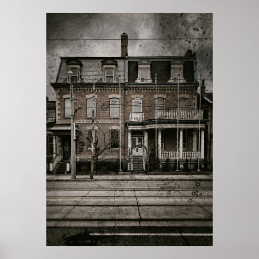 Carlton Street No 9 Oude Film Versie Poster (Voorkant)