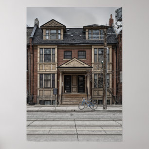 Carlton Street Nr 5 Kleurenversie Poster