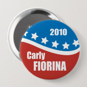 Carly Fiorina 2010 Ronde Button 4,0 Cm (Voorkant /achterkant)