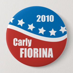Carly Fiorina 2010 Ronde Button 4,0 Cm