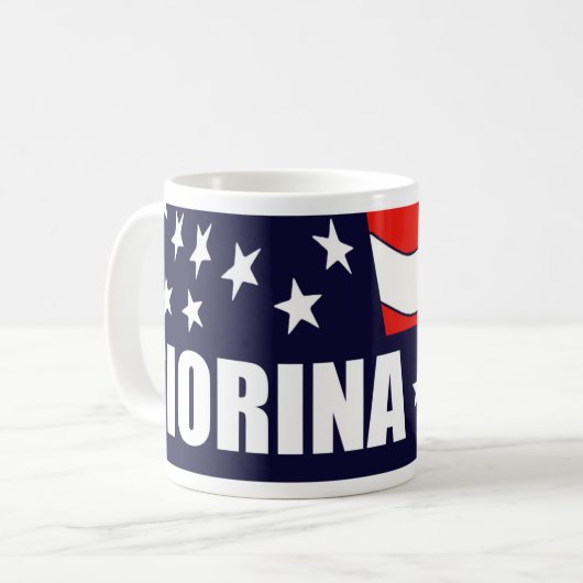 Carly Fiorina 2016 Koffiemok (Voorkant links)