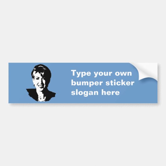 Carly Fiorina Bumpersticker (Voorkant)