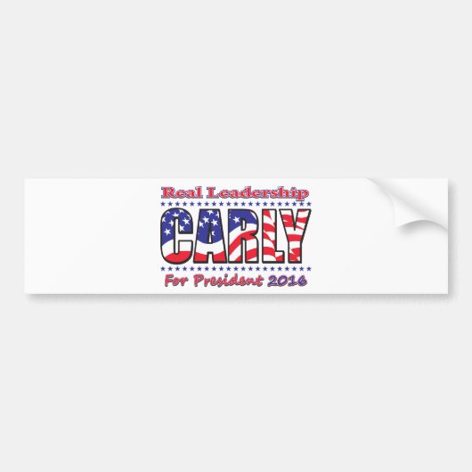 Carly Fiorina Bumpersticker (Voorkant)