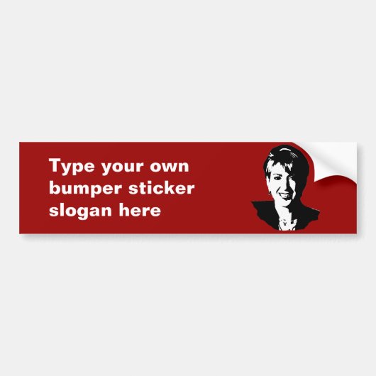Carly Fiorina Bumpersticker (Voorkant)