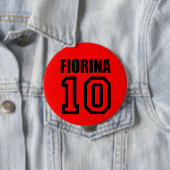 CARLY FIORINA CAMPAIGN GEAR RONDE BUTTON 4,0 CM (In situ)