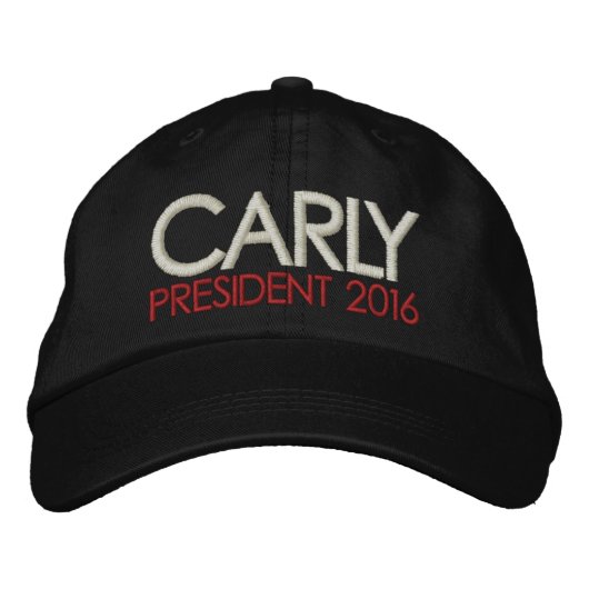 CARLY FIORINA President 2016 Pet (Voorkant)