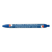 Carly Fiorina President 2016 Zwarte Inkt Pen (Voorkant)