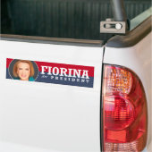 Carly Fiorina voor President 2016 Bumpersticker (Op Truck)