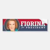 Carly Fiorina voor President 2016 Bumpersticker (Voorkant)