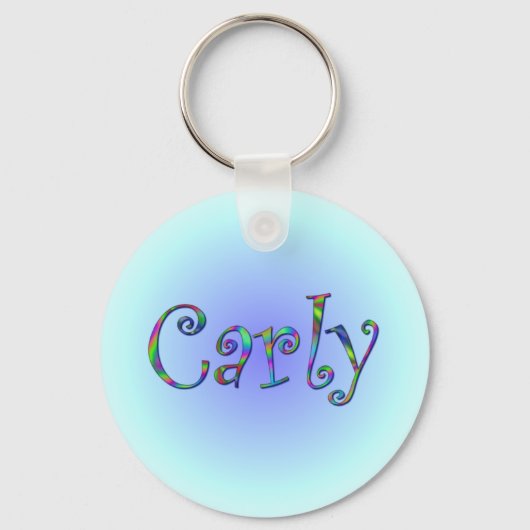 Carly Regenboog Sleutelhanger (Voorkant)