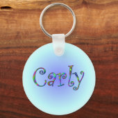 Carly Regenboog Sleutelhanger (Voorkant)