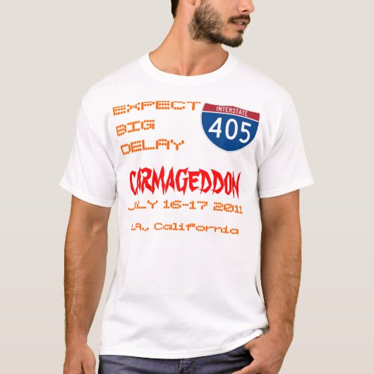 CARMAGEDDON, 16-17 juli 2011, L.A. CA T-shirt (Voorkant)