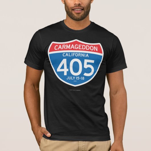 CARMAGEDDON 405 T-SHIRT (Voorkant)
