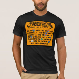 Carmageddon - Aanbevolen detail T-shirt