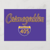 Carmageddon Briefkaart (Voorkant)