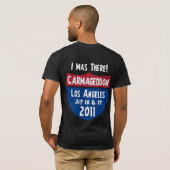 Carmageddon - Los Angeles - ik was er! T-shirt (Achterkant volledig)