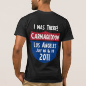 Carmageddon - Los Angeles - ik was er! T-shirt (Achterkant)