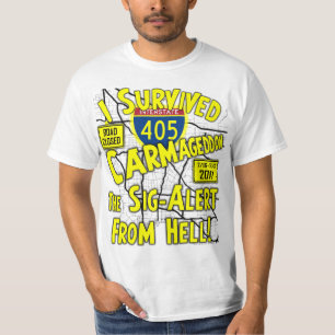 Carmageddon - Sluiting Los Angeles 405 T-shirt