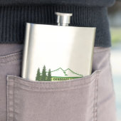 Carmanah Walbran Provinciaal Park Groene Strepen Flacon (Voorbeeld)