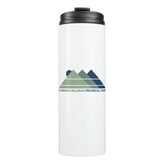 Carmanah Walbran Provincial Park Mountain Sun Thermosbeker (Voorkant)