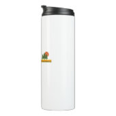 Carmanah Walbran Provincial Park Pine Trees Sun Thermosbeker (Geroteerd rechts)