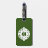 Carmanah Walbran Provincial Sun Trees Bagagelabel (Achterkant verticaal)