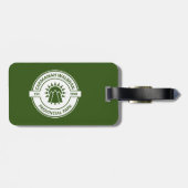 Carmanah Walbran Provincial Sun Trees Bagagelabel (Achterkant horizontaal)