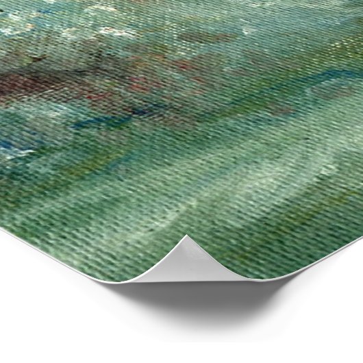 Carmargue Horse Portrait Poster (Hoek)