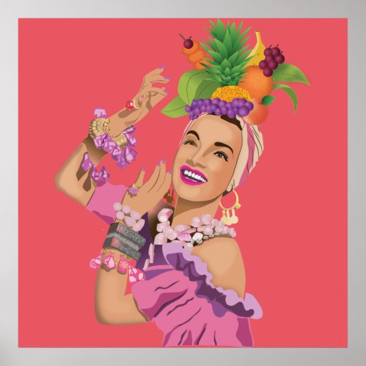 Carme Miranda Poster (Voorkant)