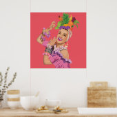 Carme Miranda Poster (Keuken)