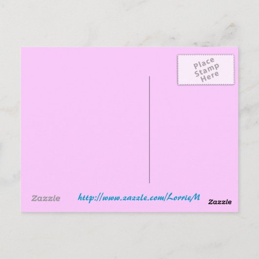 Carmel Beach California Briefkaart (Achterkant)