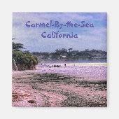 Carmel Beach California Central Coast magneet (Voorkant)
