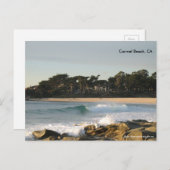 Carmel Beach door John Oven Briefkaart (Voorkant / Achterkant)
