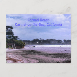 Carmel Beach in California Travel Briefkaart