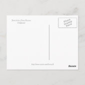 Carmel Beach Schilderachtig California Briefkaart (Achterkant)