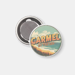 Carmel bij de zee strand Californië Pacifische kus Magneet