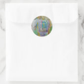 Carmel Birthday Window Ronde Sticker (Tas)