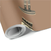 Carmel Brown Nutcracker Soldier  Cadeaupapier (Rol Hoek)