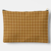 Carmel Brown Plaid Classic Pattern Retro Etui (Achterkant)