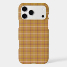 Carmel Bruine Geruite Klassieke Patroon iPhone Hoe